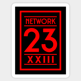 Network 23 Sticker